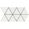 Utthita Triangle décor flocon
